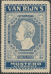 716127 Sluitzegel, uitgegeven ter gelegenheid van 100 jaar Koninkrijk (1813-1913), met de beeltenis van de koningen ...